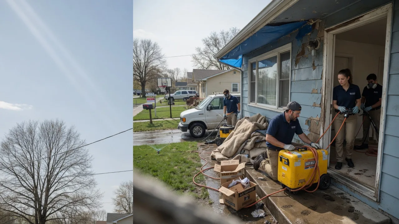 Basement Flood Cleanup in Kendalia, TX near me